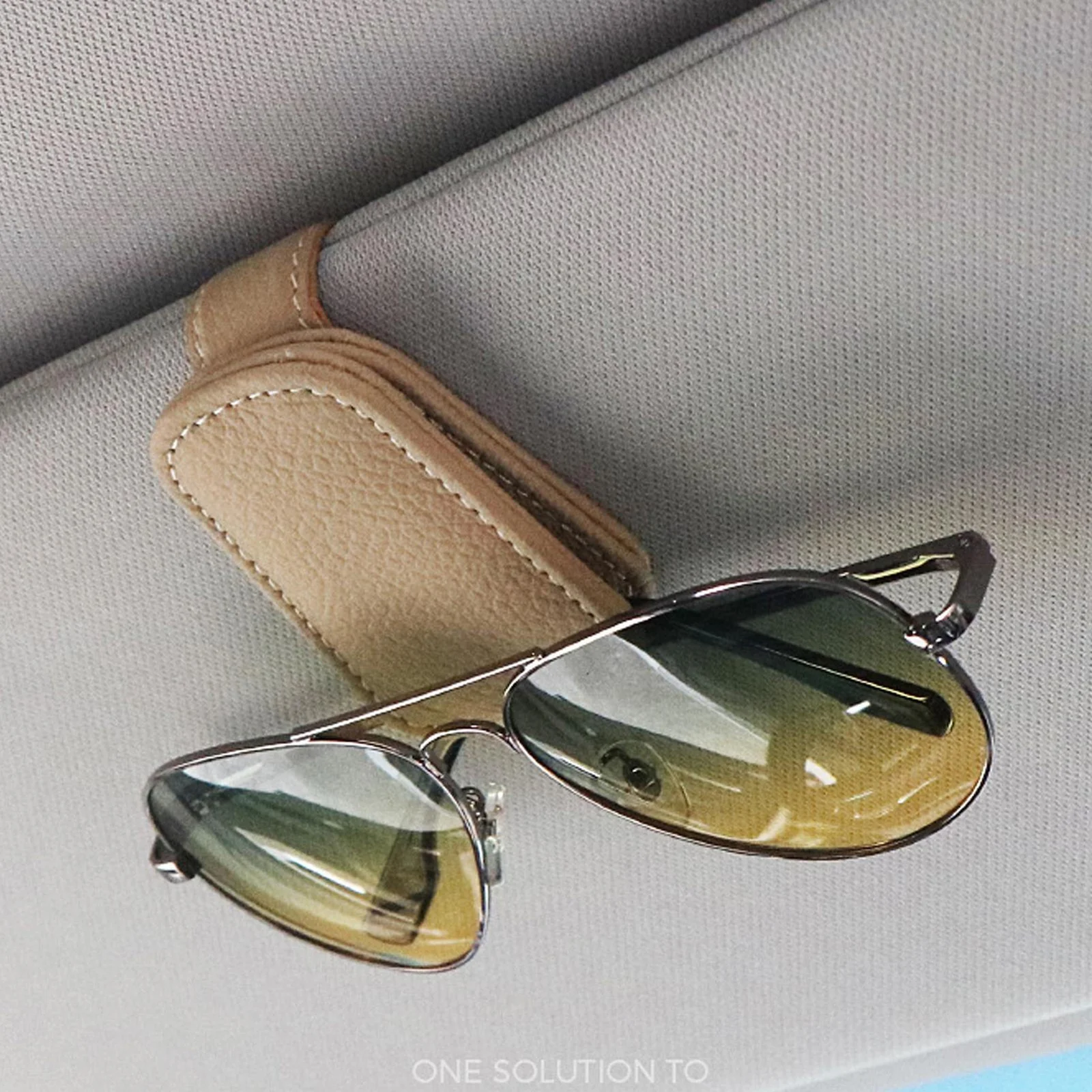 Universal Sunglasses Holder Clip | Magnetic Glasses Eyeglass Hanger Clip for Car 2